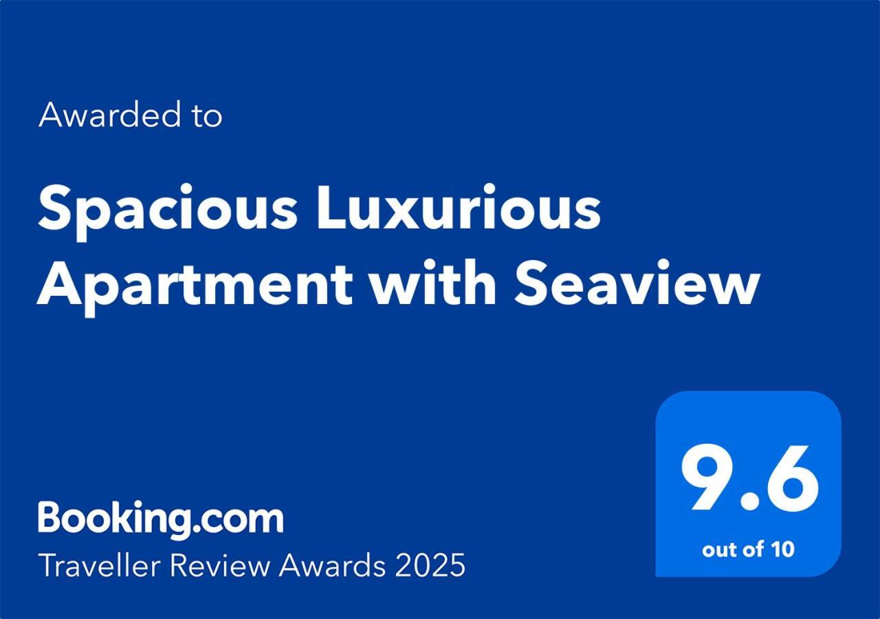 Spacious Luxurious Apartment With Seaview 멜리에하 외부 사진